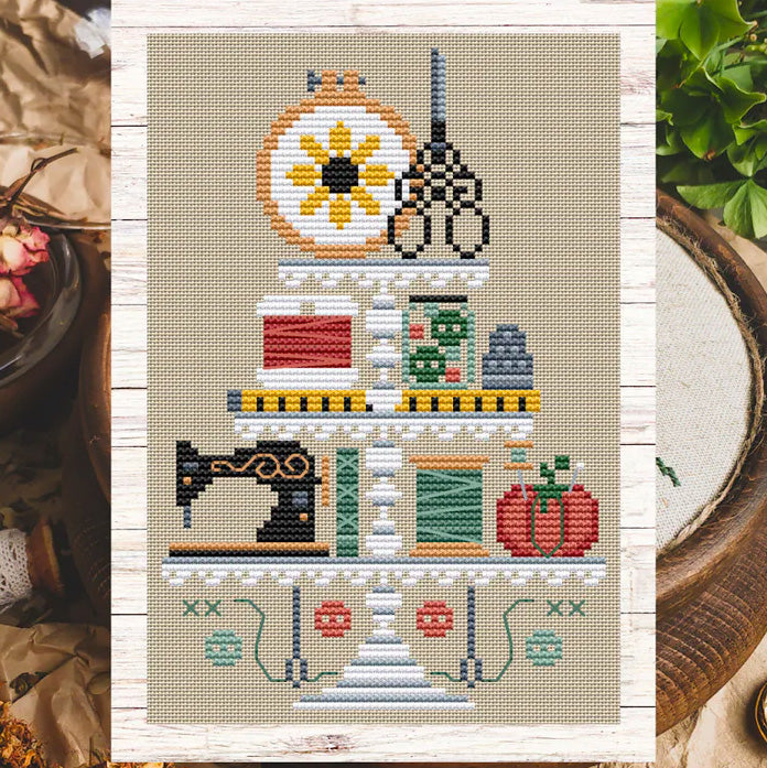 Stitchy Tier Cross Stitch Pattern