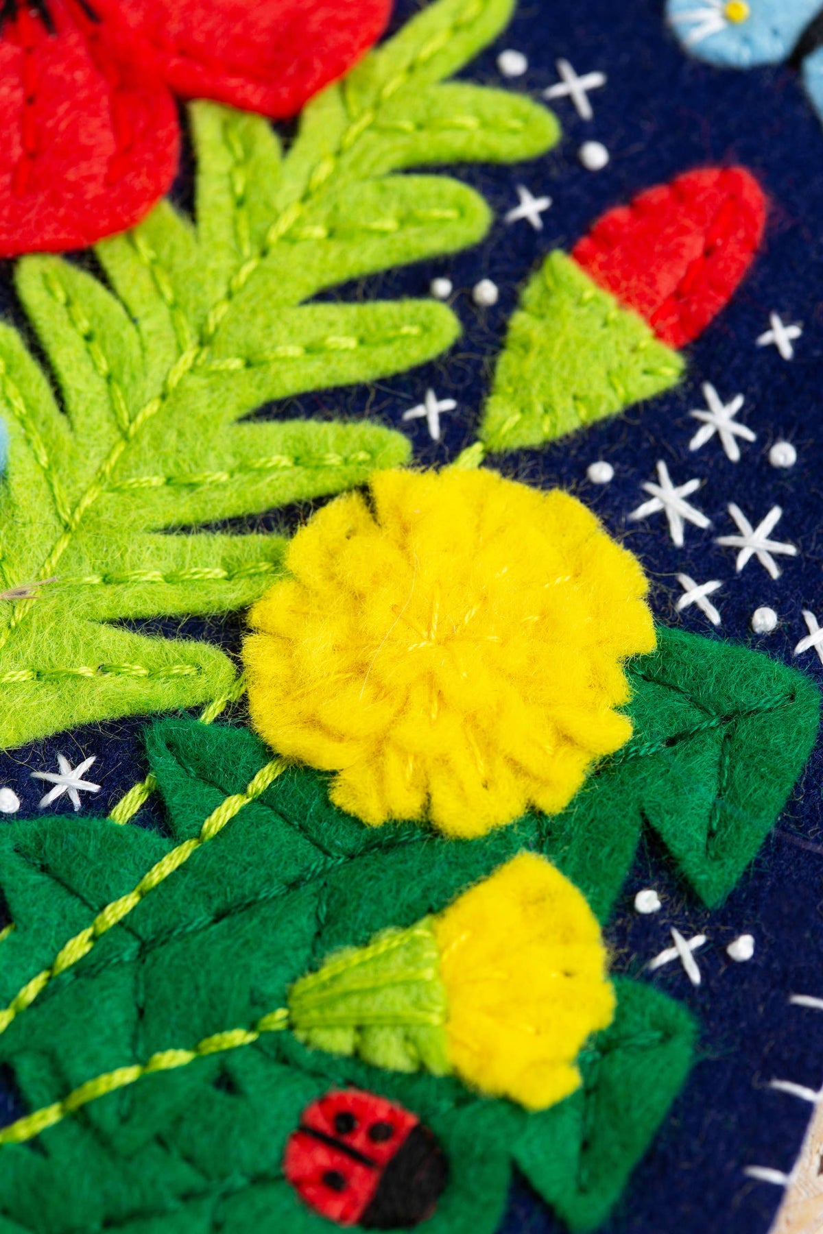 Wildflower Pennant Felt Craft Kit