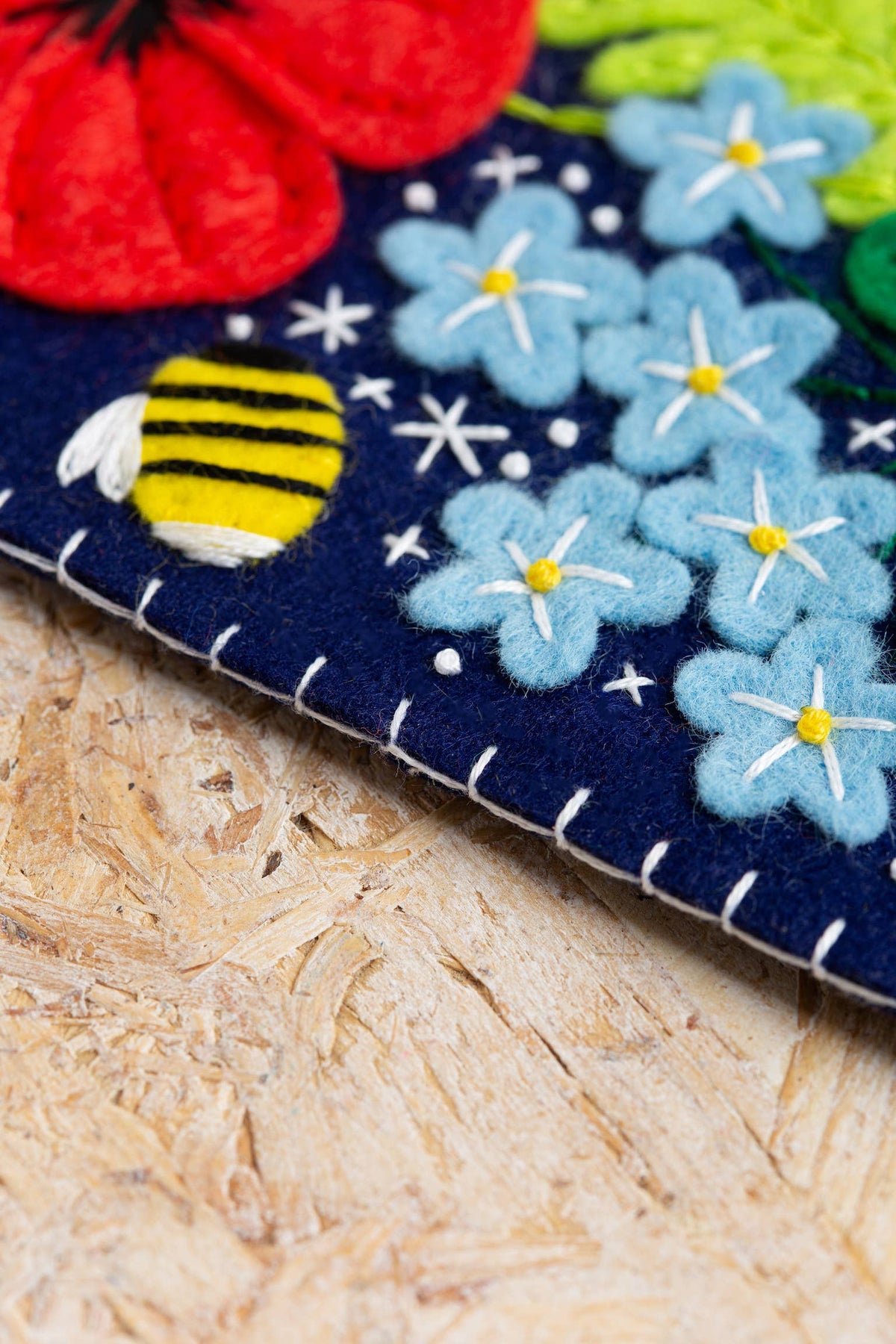 Wildflower Pennant Felt Craft Kit