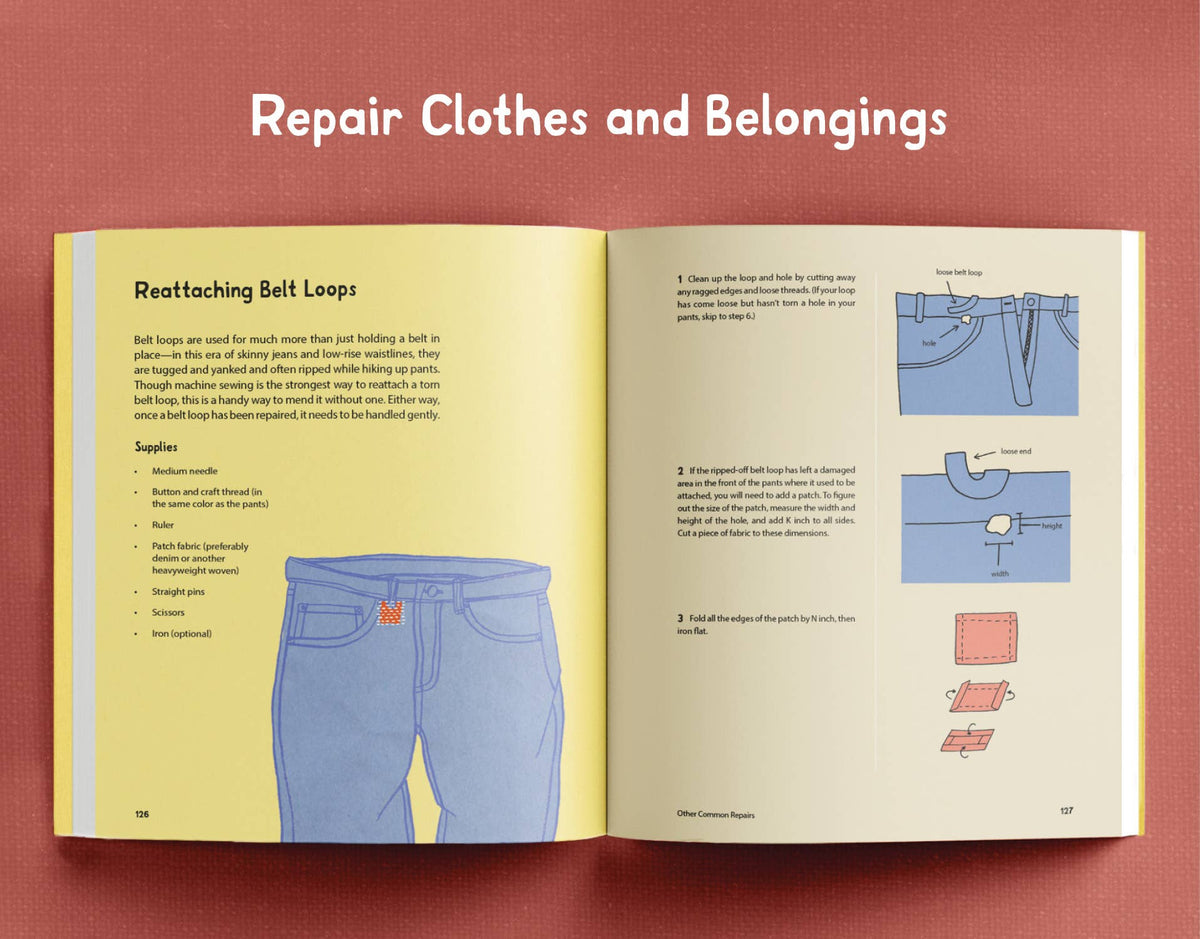 Mending Life: A Handbook for Repairing Clothes and Hearts-Stitched Modern
