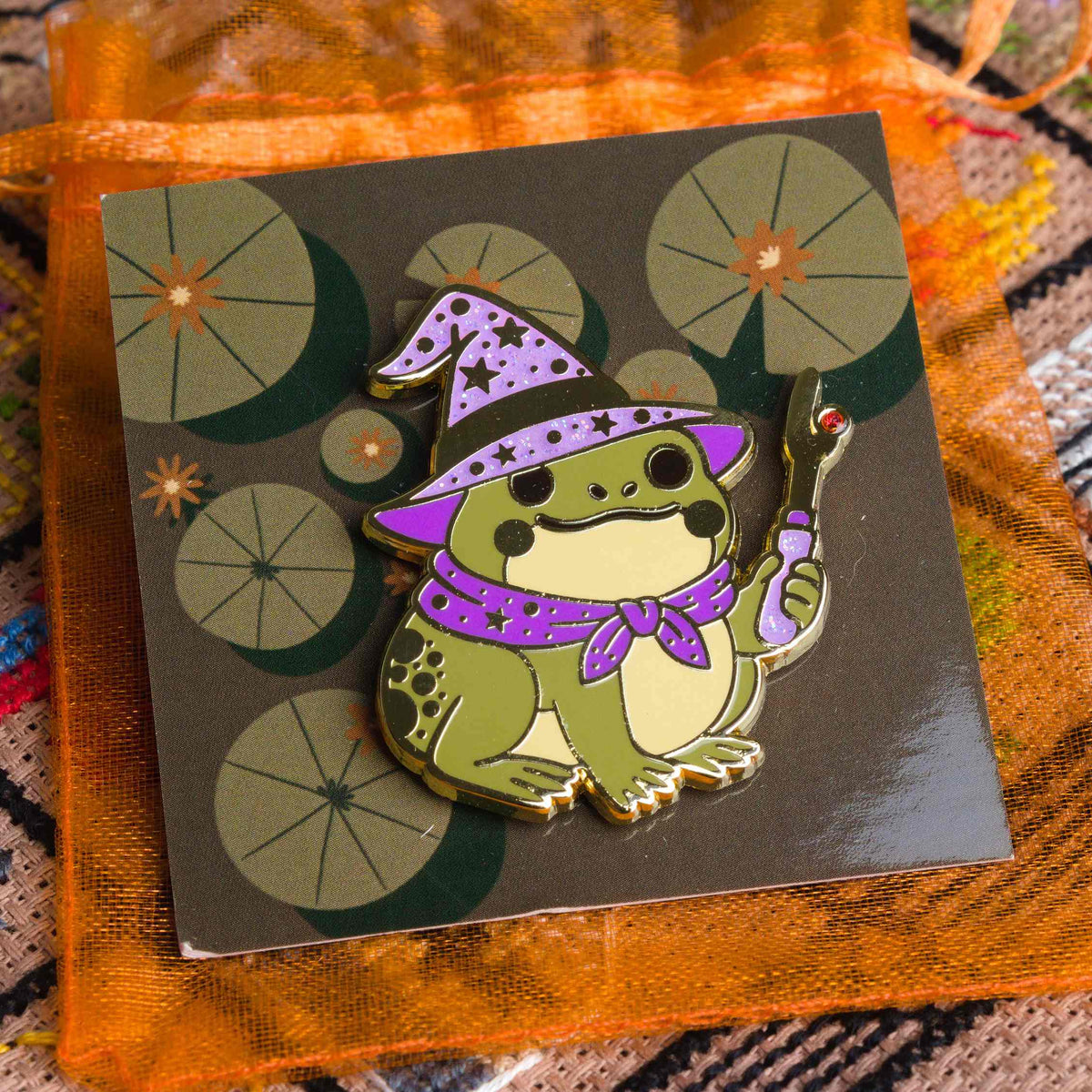 Rip It Frog Wizard Needle Minder