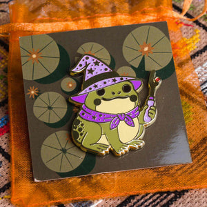 Rip It Frog Wizard Needle Minder