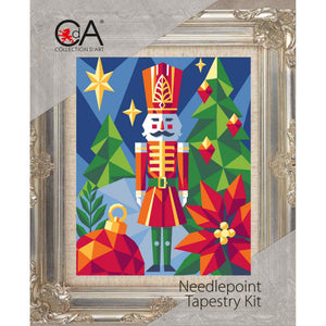 Forest Nutcracker Needlepoint Kit