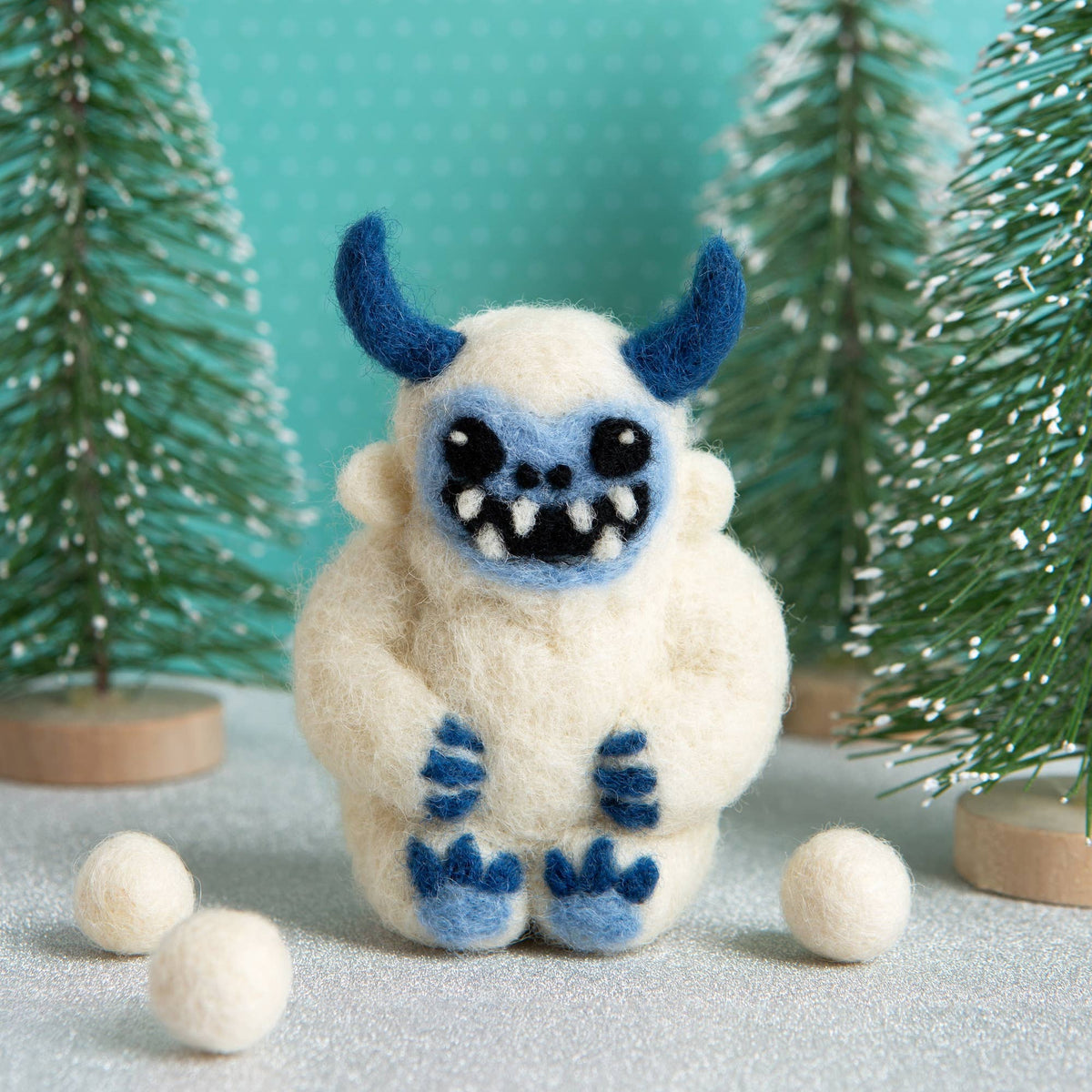 Yeti Mini Needle Felting Kit