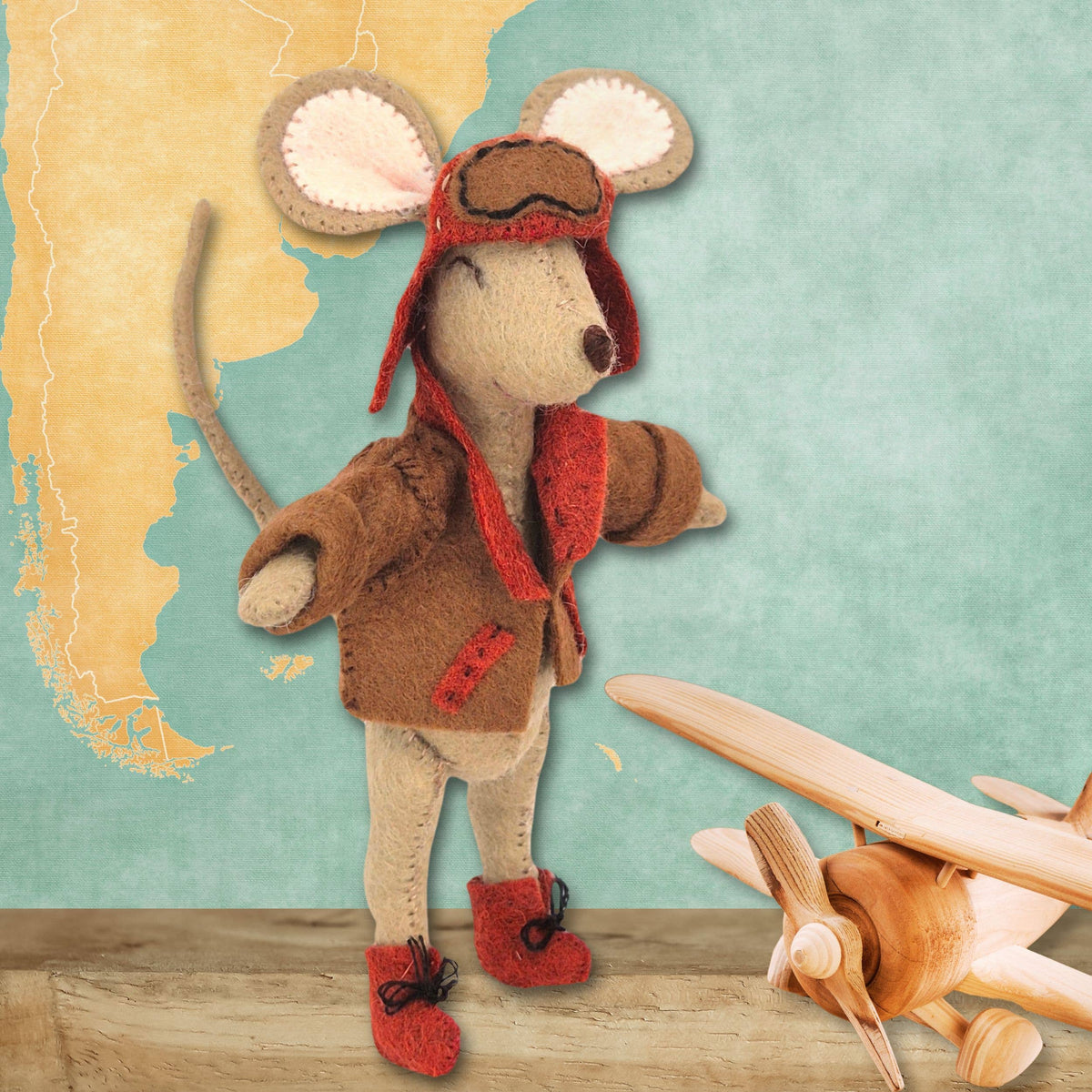 Felt Craft Mini Kit - Little Mouse the Aviator