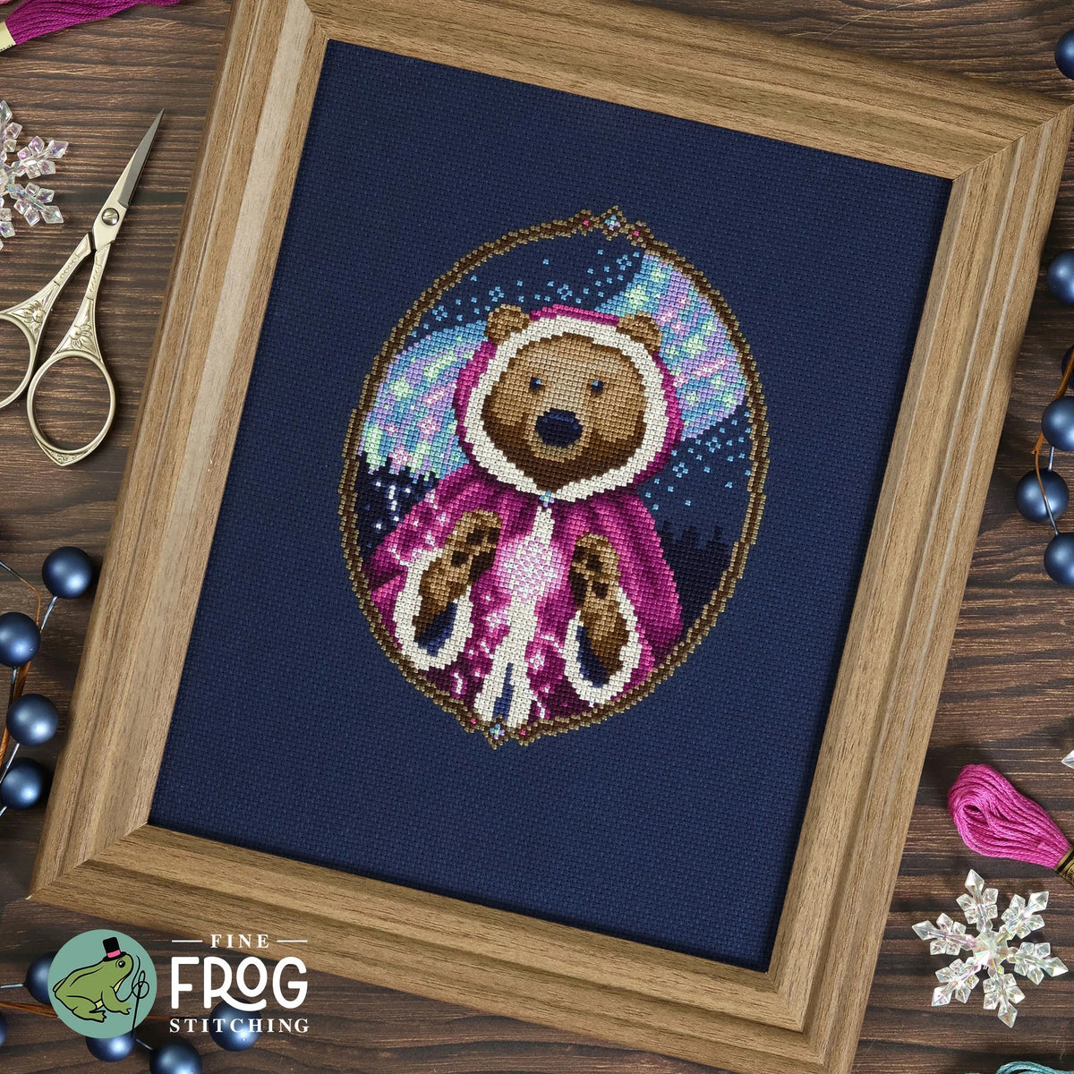Keeper of the Snows Cross Stitch Pattern