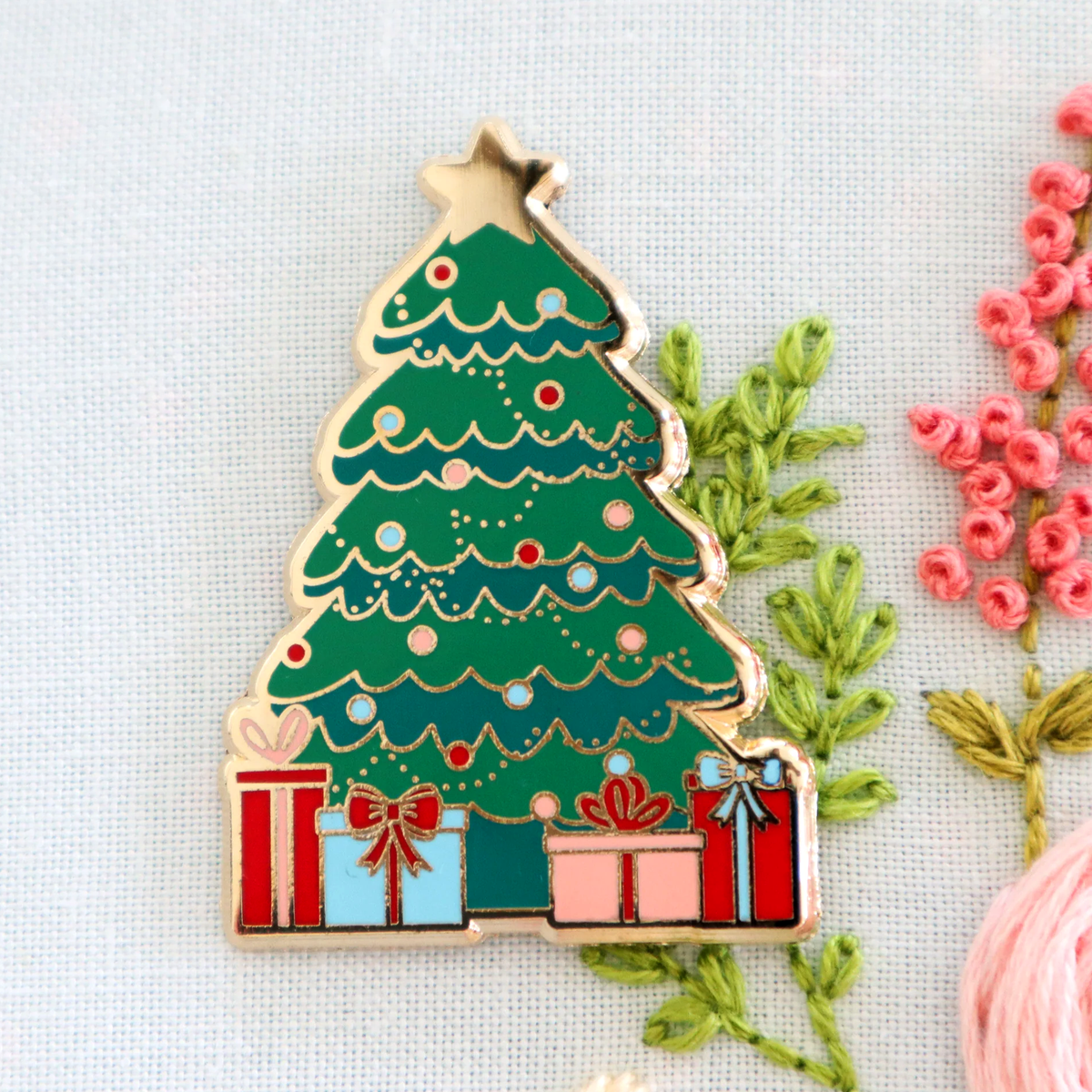 Christmas Tree Needle Minder-Stitched Modern