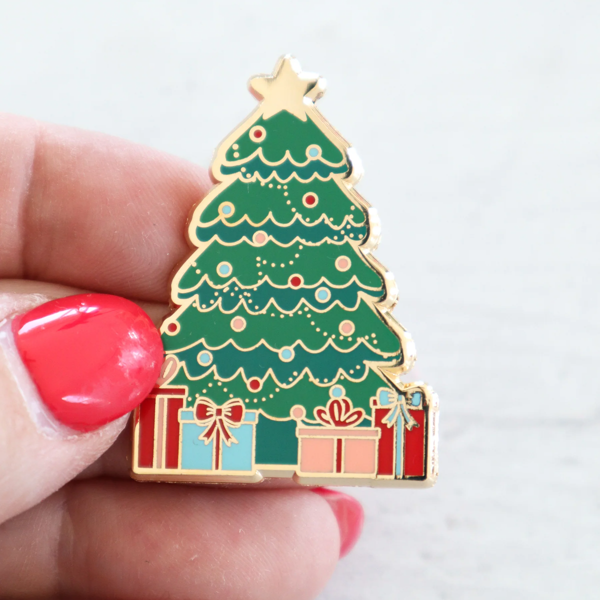 Christmas Tree Needle Minder-Stitched Modern