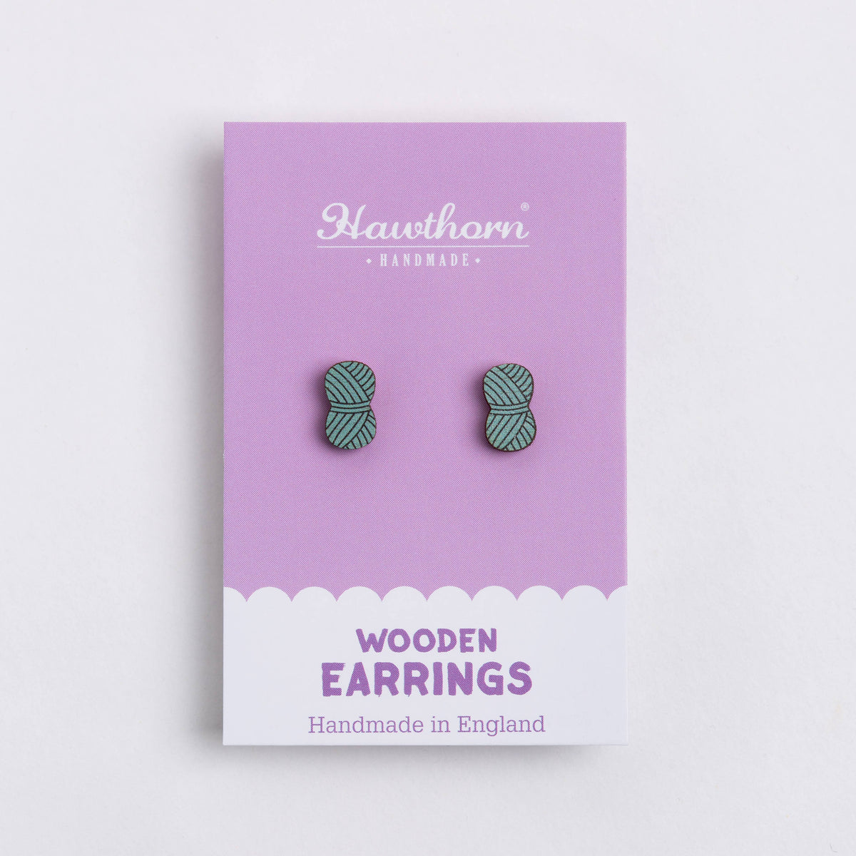 Crafty Earrings - Ball of Yarn