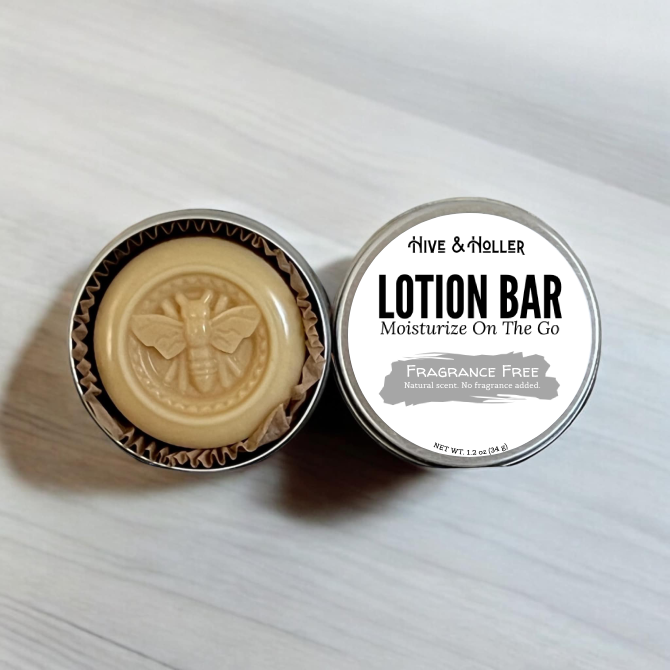 Handcrafted Solid Lotion Bar