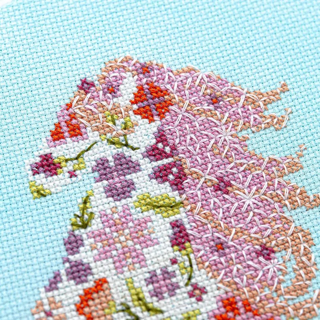 Wild and Free Cross Stitch Pattern
