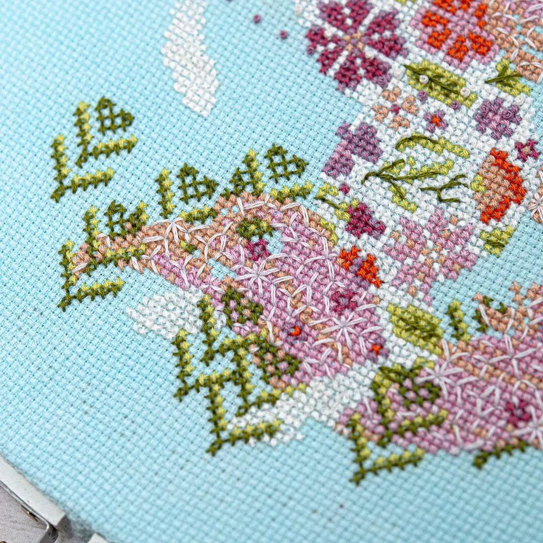 Wild and Free Cross Stitch Pattern