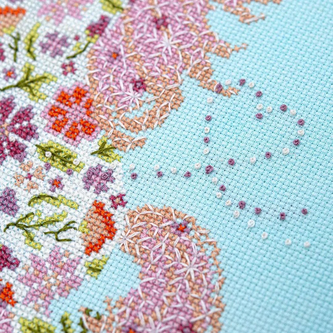Wild and Free Cross Stitch Pattern