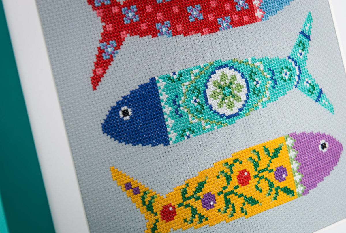 Portuguese Fish Cross Stitch Pattern