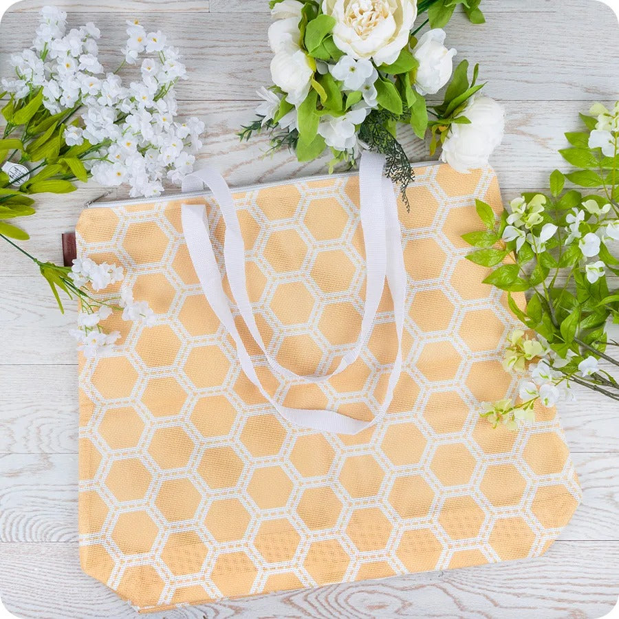 Big Hexie Mesh Project Bag - Large