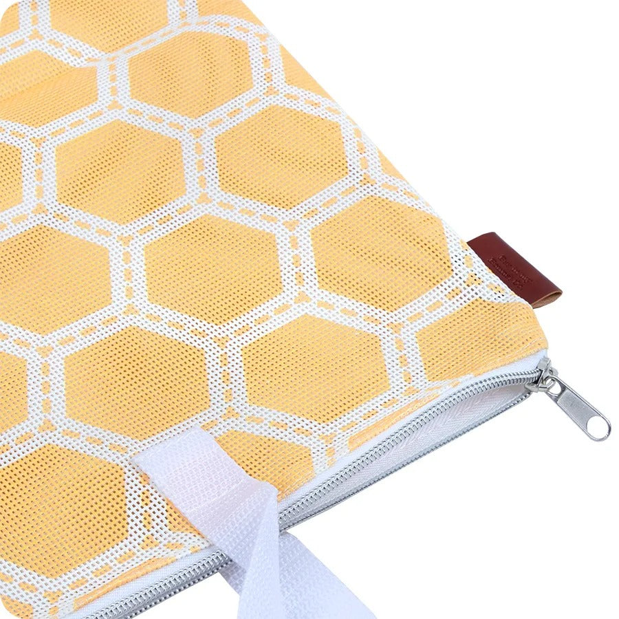 Big Hexie Mesh Project Bag - Large
