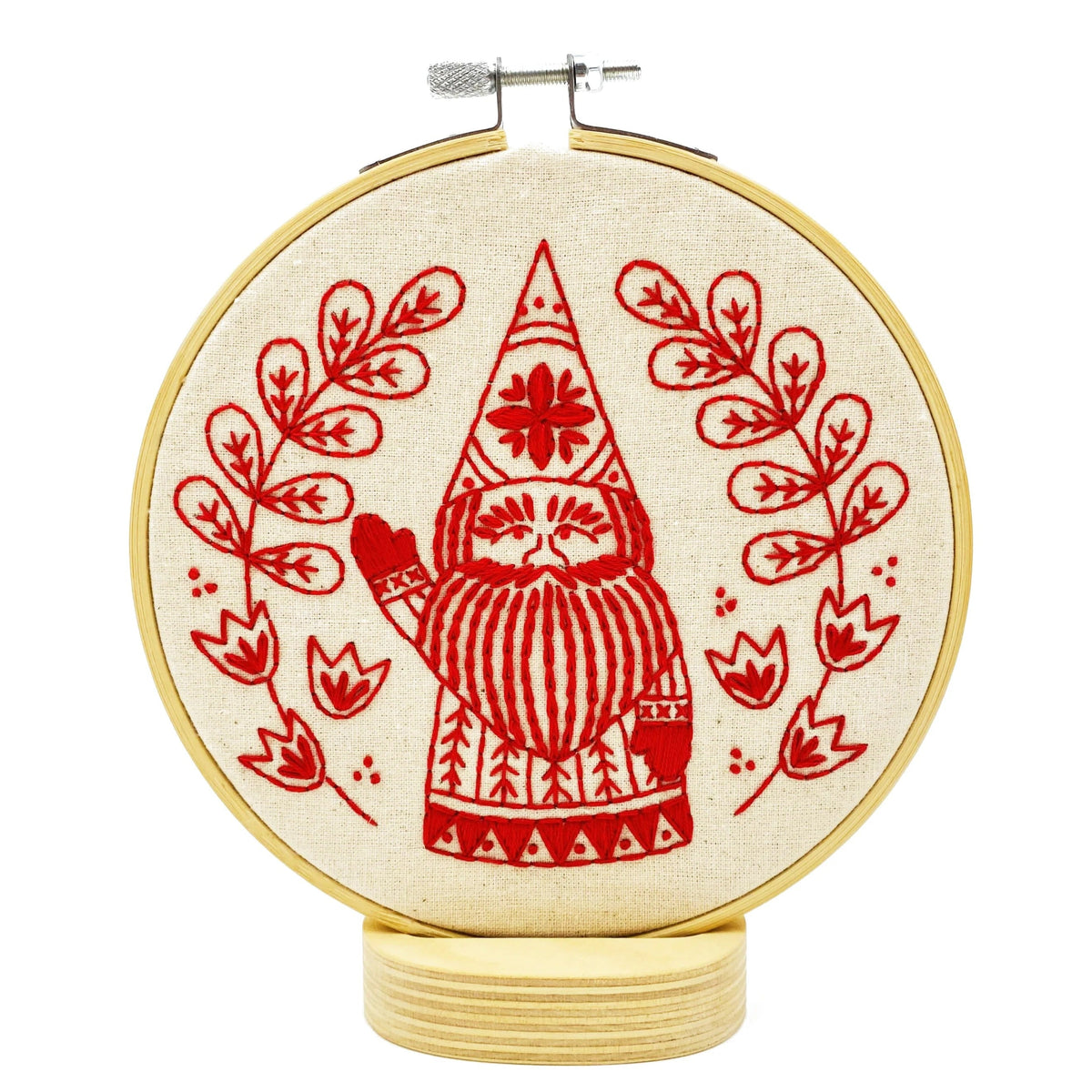Nordic Gnome Hand Embroidery Kit