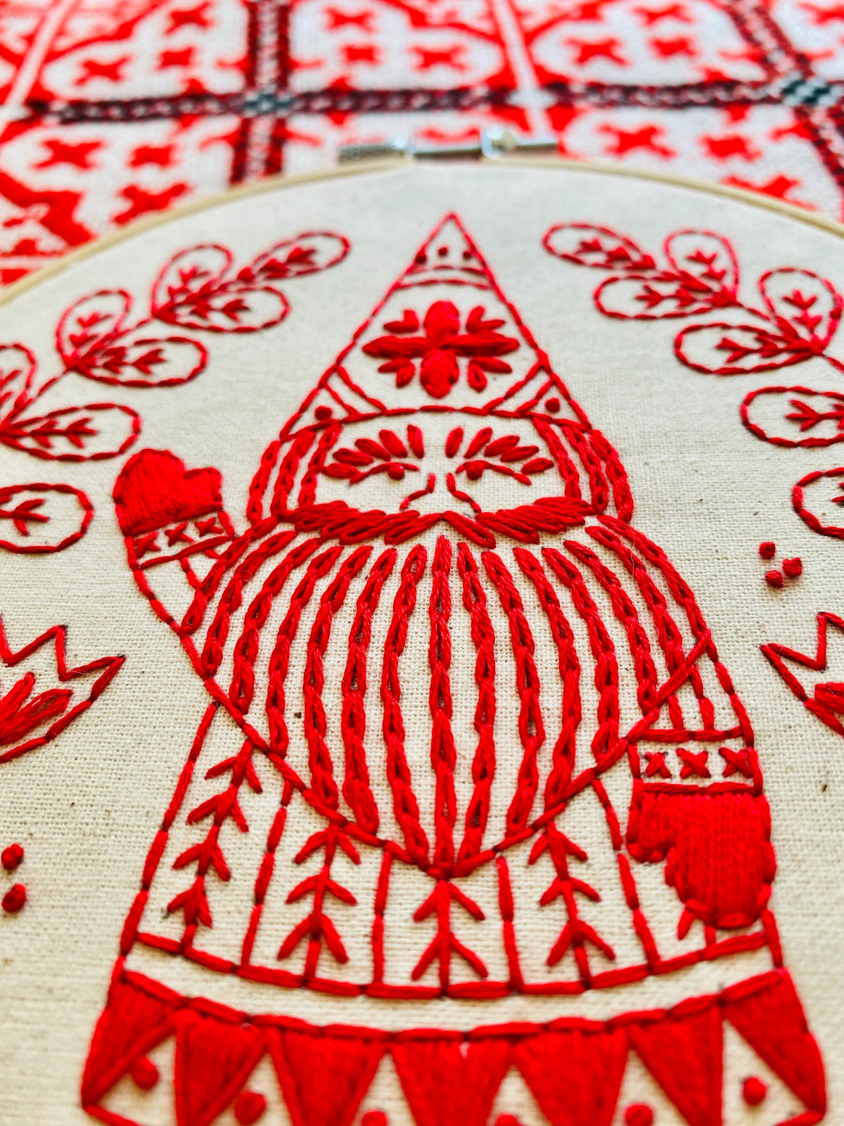 Nordic Gnome Hand Embroidery Kit