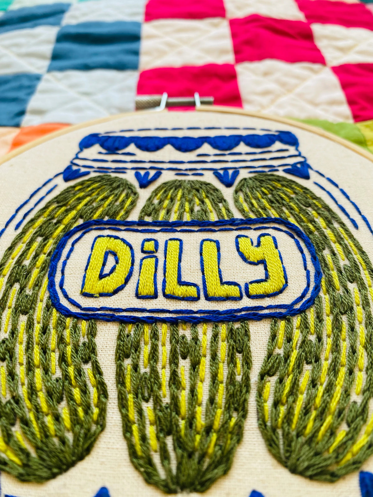 Pickles Hand Embroidery Kit