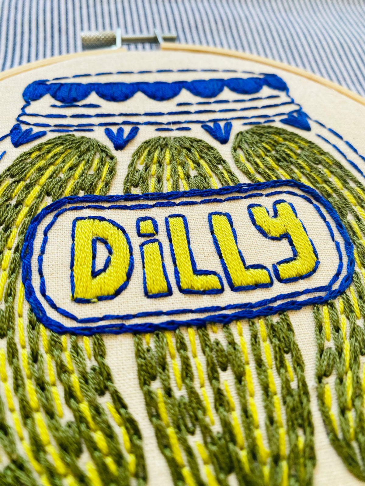 Pickles Hand Embroidery Kit