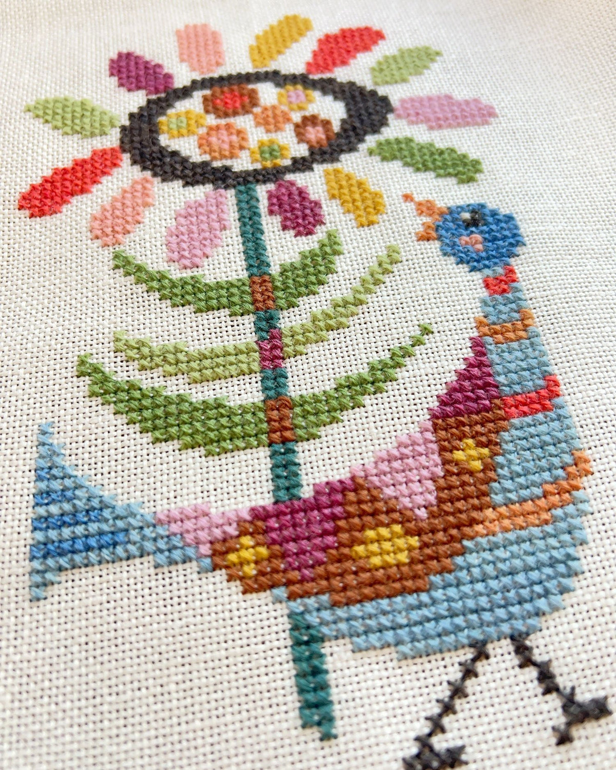 Sunny Side Cross Stitch Pattern