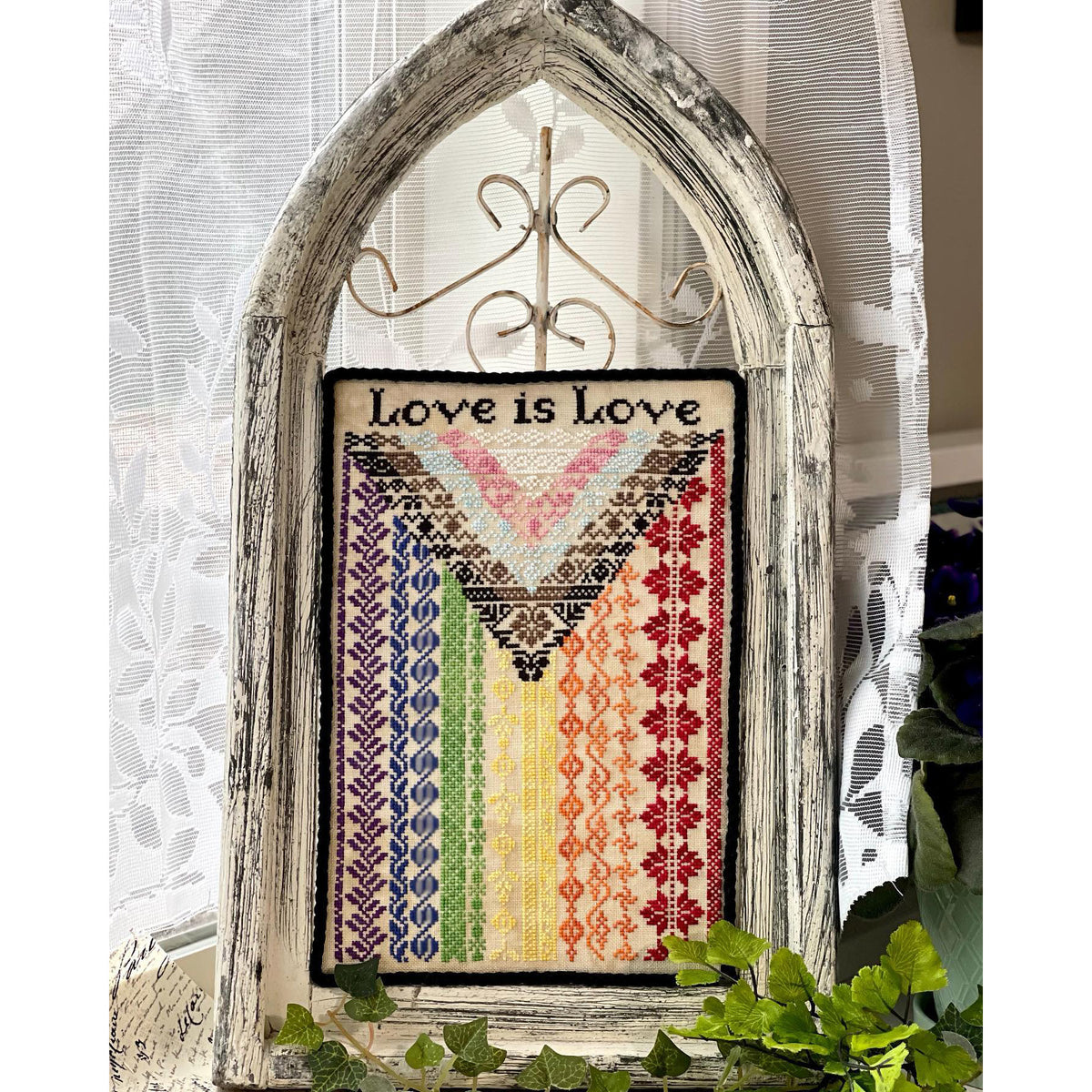 Love is Love Cross Stitch Pattern