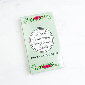 Hand Embroidery Companion Cards :: The Foundation Deck – Snuggly Monkey
