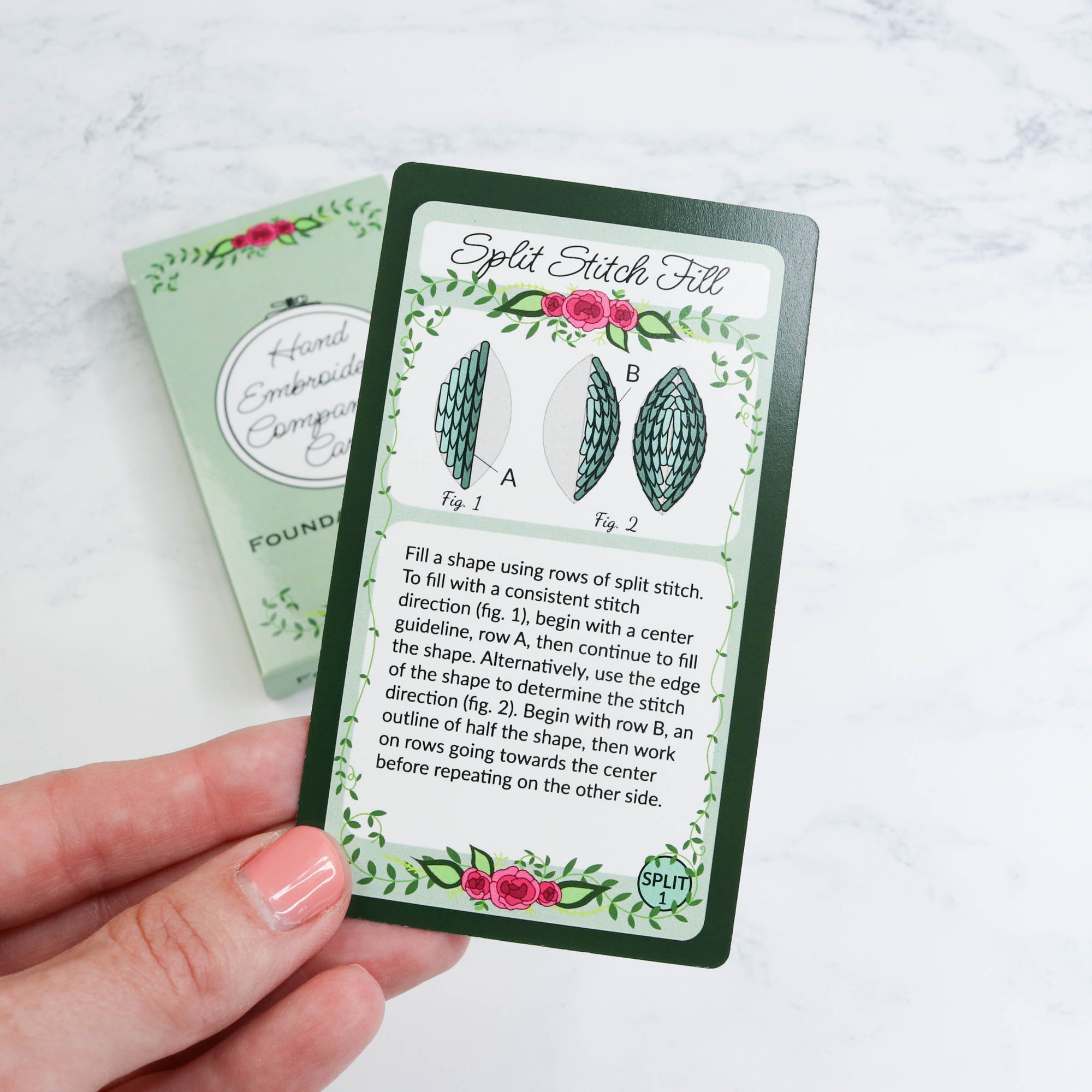 Hand Embroidery Companion Cards - Stitched Modern