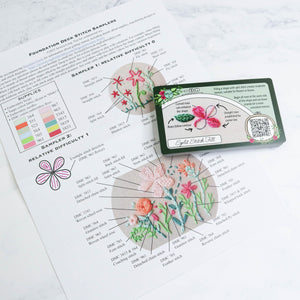 Hand Embroidery Companion Cards: Foundation Deck