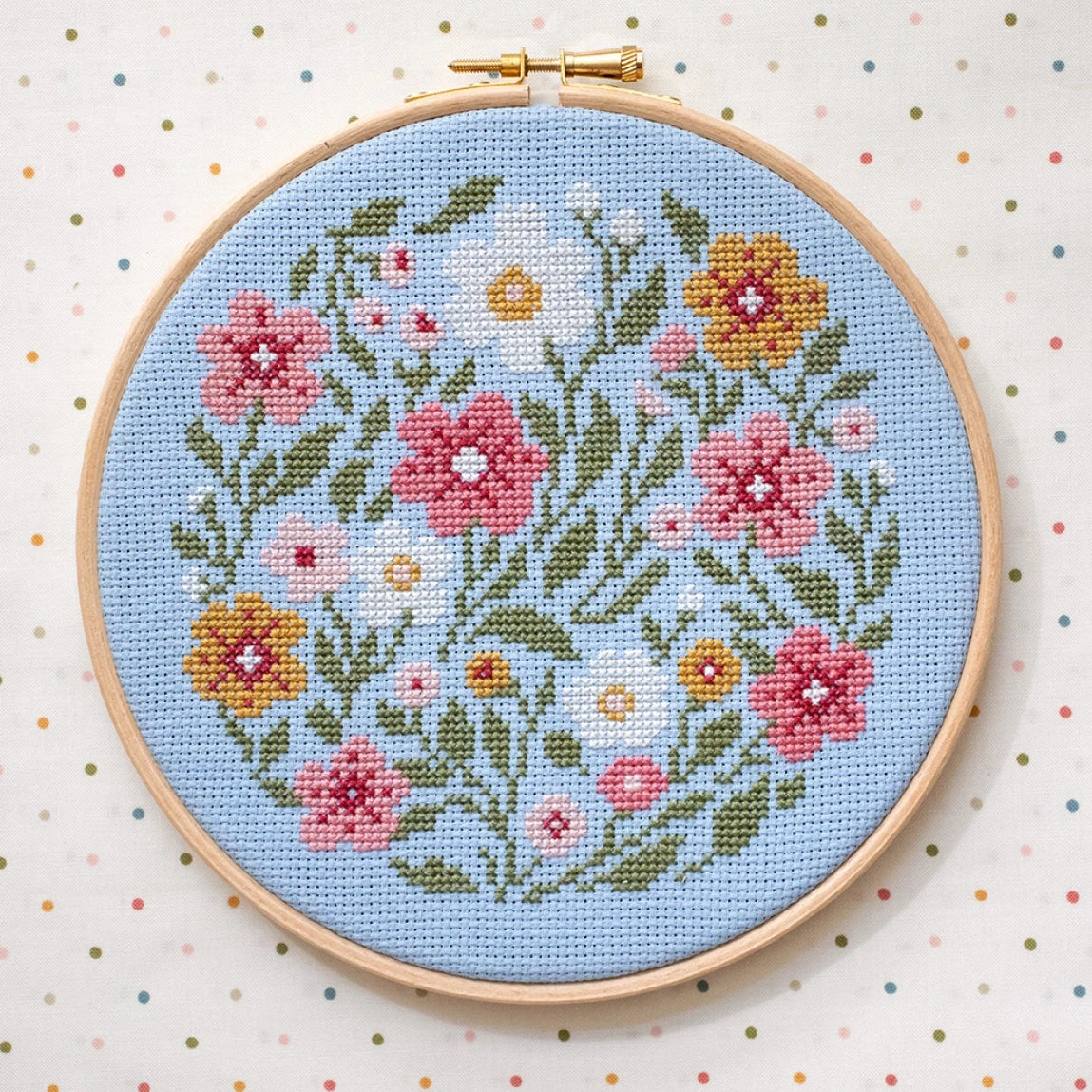Wildflower Dance Cross Stitch Pattern
