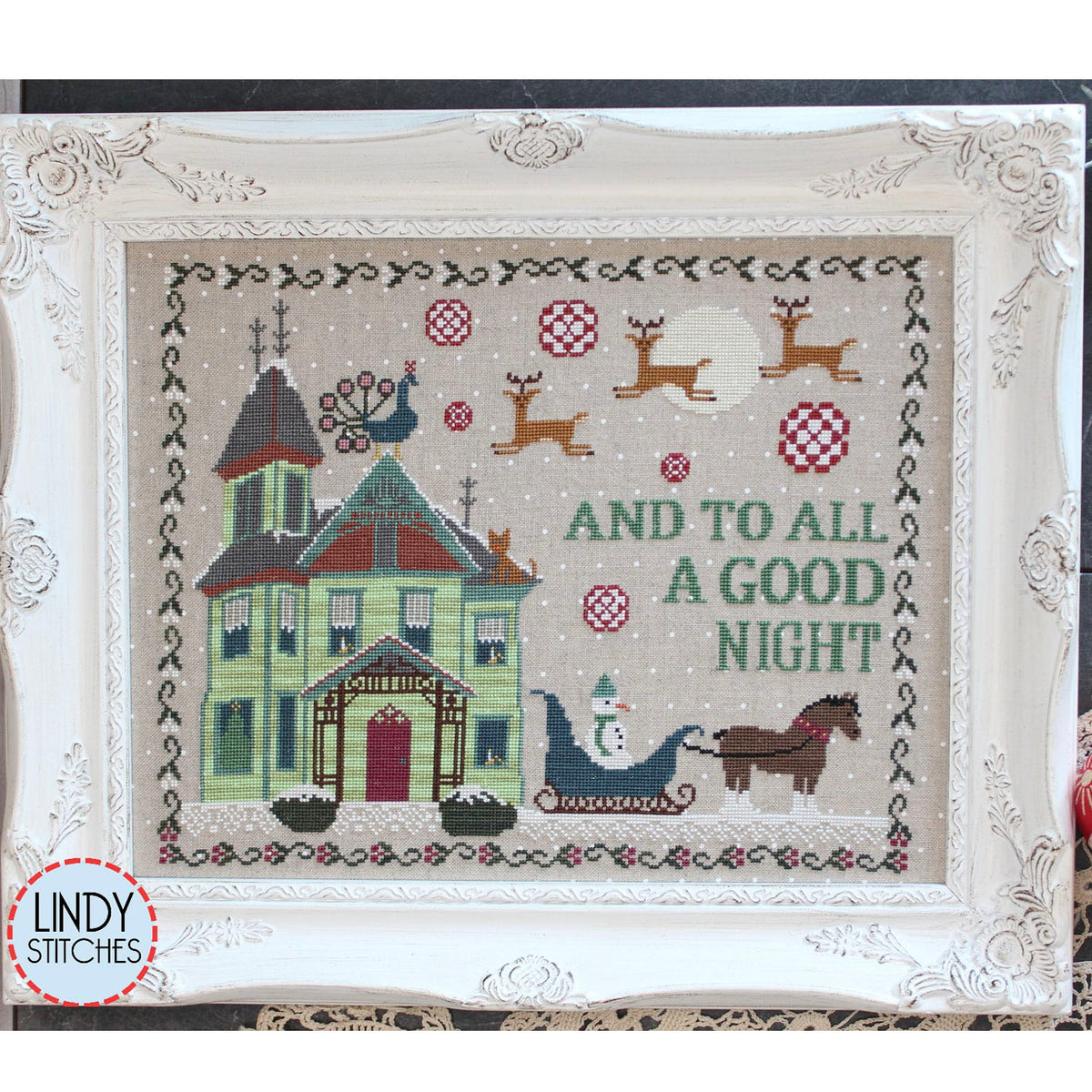 And To All a Good Night Cross Stitch Pattern