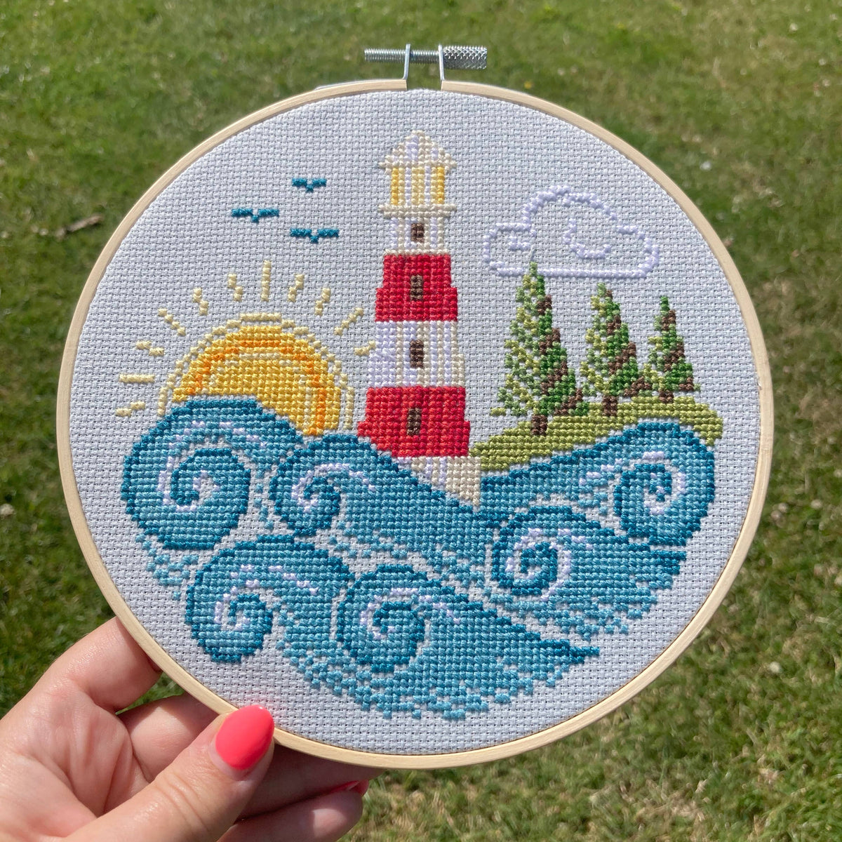Going Coastal Cross Stitch Pattern