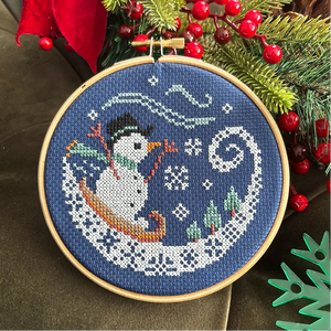 Frosty's Fun Cross Stitch Pattern