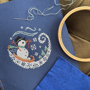 Frosty's Fun Cross Stitch Pattern