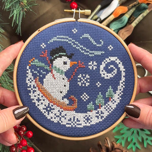 Frosty's Fun Cross Stitch Pattern