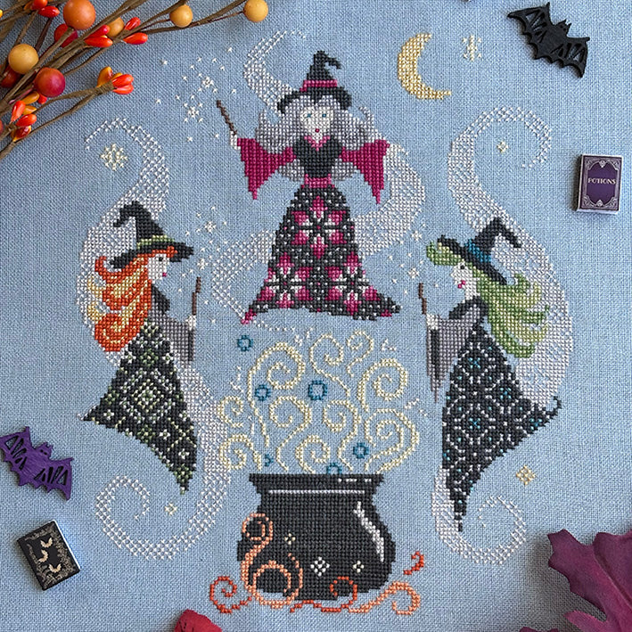 Girls Night Out Cross Stitch Pattern