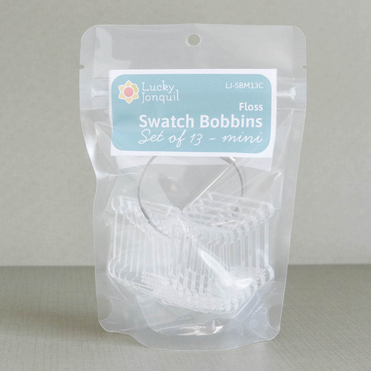 Embroidery Floss Swatch Bobbins