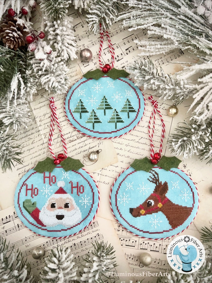 Wintergreen Christmas Cross Stitch Pattern