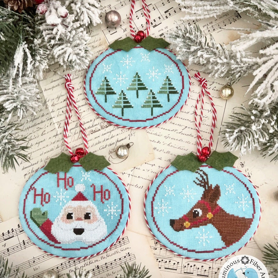 Wintergreen Christmas Cross Stitch Pattern