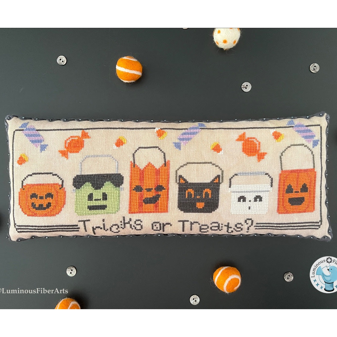 Spooky Sweets Cross Stitch Pattern