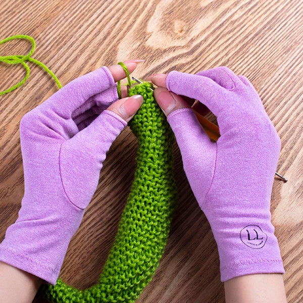 Compression Gloves for Crafting-Stitched Modern