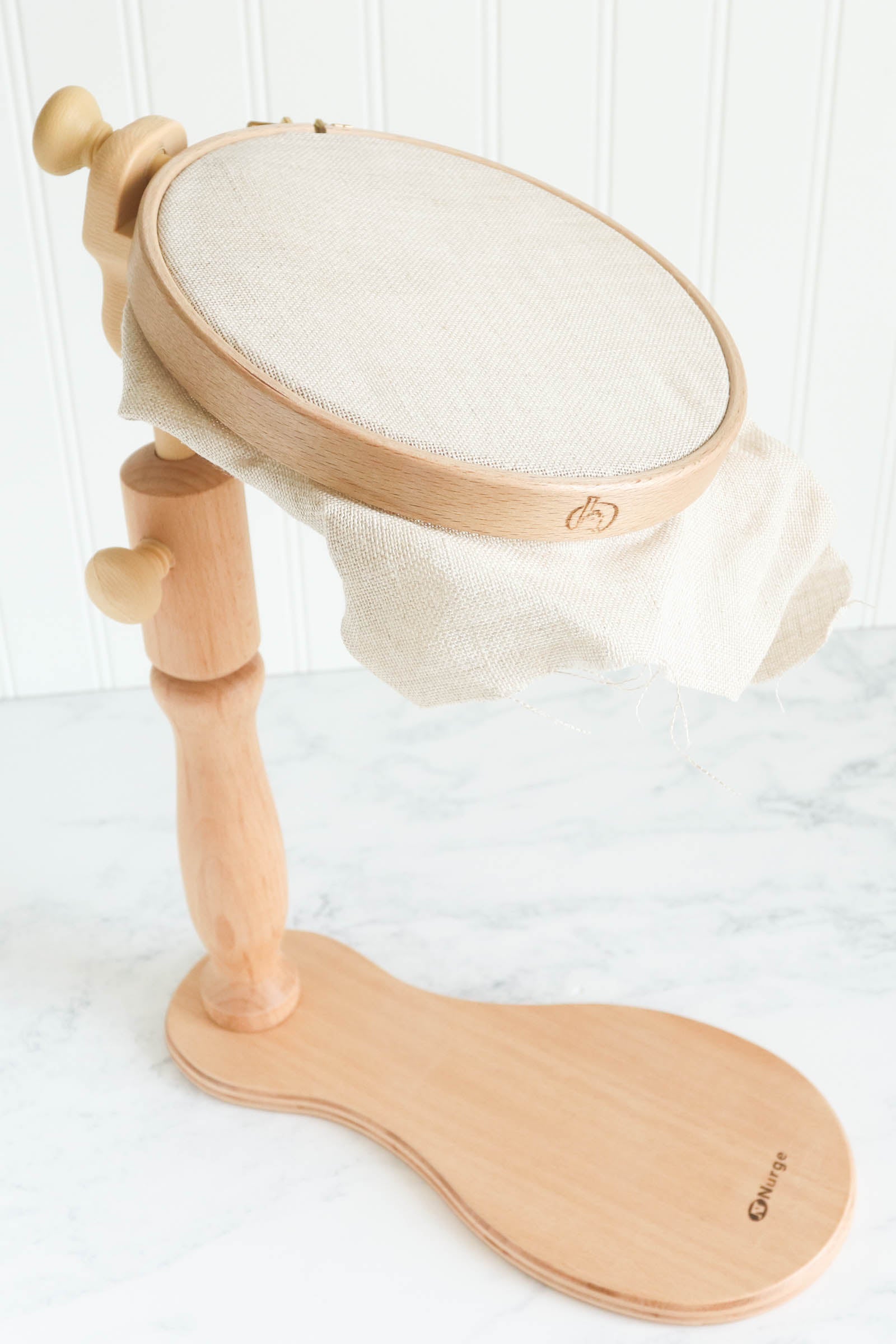 Adjustable Embroidery Hoop Stand Wood Stitch Hoop Holder Upgraded  Embroidery