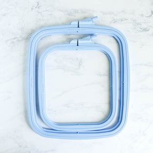 Square Plastic Embroidery Hoop - Stitched Modern