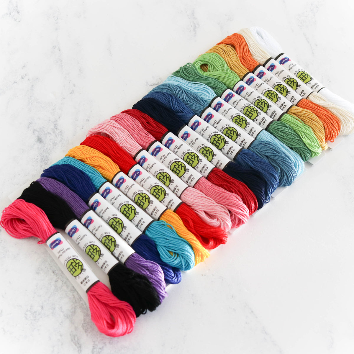 Thin Sashiko Thread Mini Skein Collection-Stitched Modern