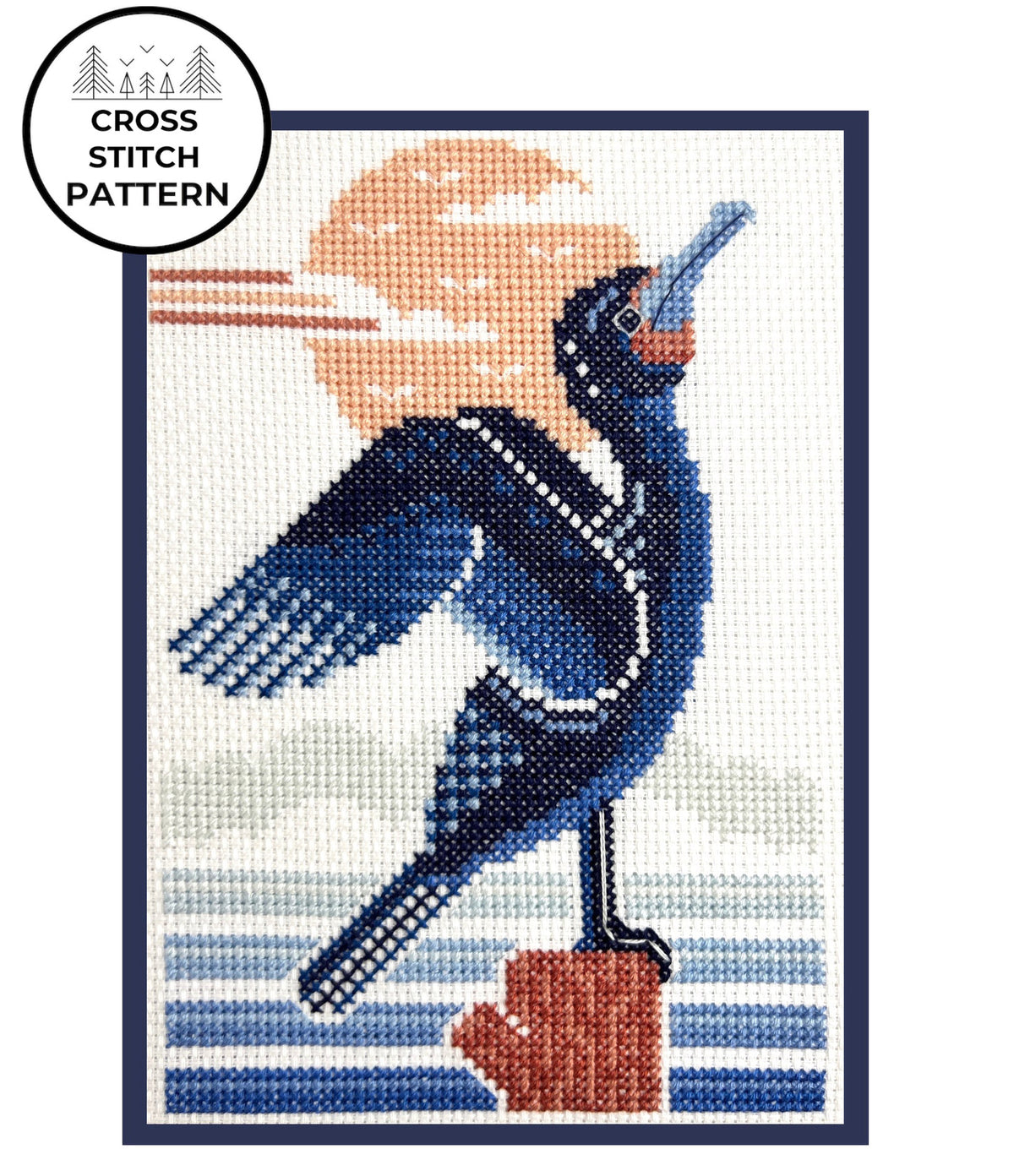 Ecoregions Cross Stitch Pattern Collection - Northeastern Coastal Zone