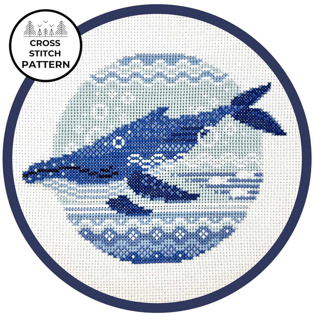 Ecoregions Cross Stitch Pattern Collection - Northeastern Coastal Zone