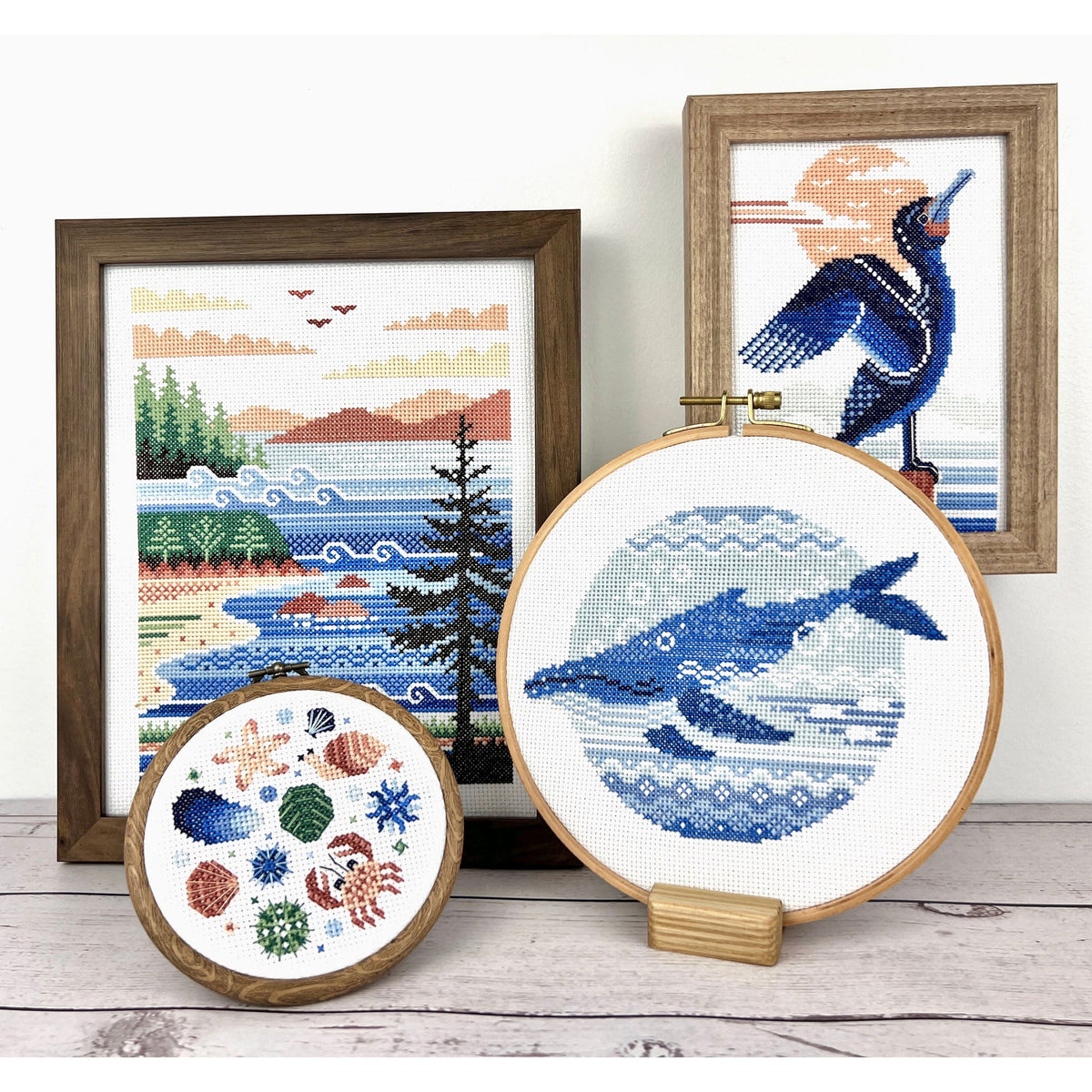 Ecoregions Cross Stitch Pattern Collection - Northeastern Coastal Zone