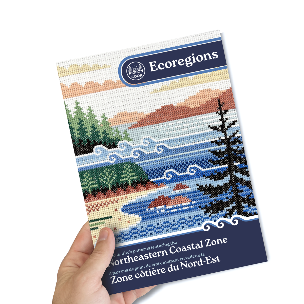 Ecoregions Cross Stitch Pattern Collection - Northeastern Coastal Zone