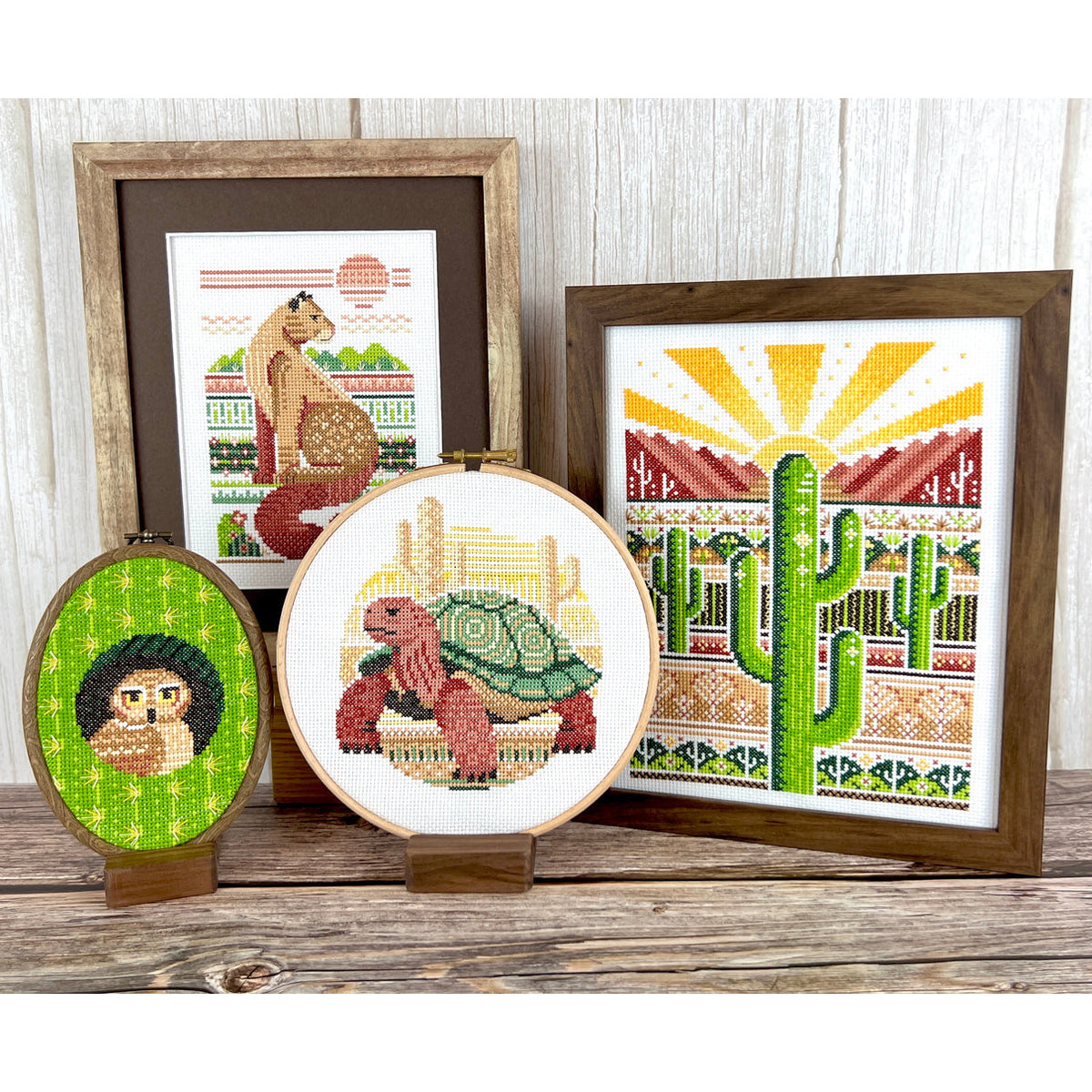 Ecoregions Cross Stitch Pattern Collection - Sonoran Desert