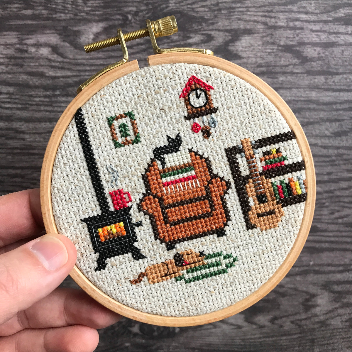 Cozy Corner Cross Stitch Pattern